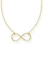 Thomas Sabo Kette mit Anhänger »Infinity gold, Infinity silber, KE2139-001-21-L45V, KE2139-413-39-L45V«