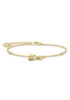 Thomas Sabo Armband »Schloss gold, Schloss silber, A2040-051-14-L19V, A2040-414-14-L19V«, mit Zirkonia (synth)