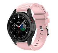 Strap-it Samsung Galaxy Watch 4 Classic 46mm siliconen bandje (roze)