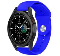 Strap-it Samsung Galaxy Watch 4 Classic sport band (blauw)