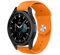 Strap-it Samsung Galaxy Watch 4 Classic sport band (oranje)