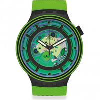 Swatch Big Bold Extra Strap Set Come In Peace! Unisexuhr in Grün SB01B125