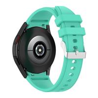 Strap-it Samsung Galaxy Watch 4 siliconen bandje (aqua)