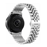 Strap-it Samsung Galaxy Watch 3 41mm Jubilee stalen band (zilver)