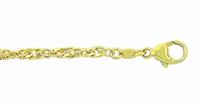 Adelia´s Goldarmband »333 Gold Singapur Armband 19 cm«, 333 Gold Singapur Kette Goldschmuck für Damen
