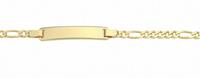 Adelia´s Goldarmband »333 Gold Figaro Armband 18,5 cm«, 333 Gold Figarokette Goldschmuck für Damen