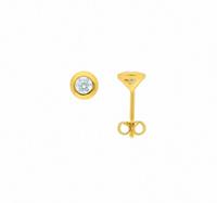 Adelia´s Paar Ohrhänger »585 Gold Ohrringe / Ohrstecker mit Zirkonia«, Goldschmuck für Damen