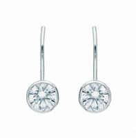 Adelia´s Paar Ohrhänger »925 Silber Boutons mit Zirkonia Ø 7 mm«, 925 Sterling Silber Silberschmuck für Damen