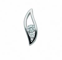 Adelia´s Kettenanhänger »925 Silber Anhänger mit Zirkonia«, Silberschmuck für Damen