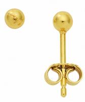 Adelia´s Paar Ohrhänger »333 Gold Ohrringe / Ohrstecker Ø 3 mm«, 333 Gold Goldschmuck für Damen