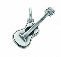 Adelia´s Anhänger Set »925 Silber Anhänger Gitarre«, 925 Sterling Silber Silberschmuck für Damen