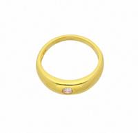 Adelia´s Anhänger Set »333 Gold Anhänger Taufring mit Zirkonia Ø 11,2 mm«, 333 Gold Goldschmuck für Damen