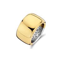 TI SENTO-Milano 12233SY Ring zilver goud-en zilverkleurig 15 mm  Maat 52