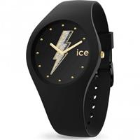 Ice-Watch 019858 Damen-Armbanduhr ICE Glam Rock M Schwarz/Blitz