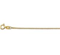 Quickjewels Huiscollectie Goud Gouden gourmet ketting - lengte 40 cm - dikte 1.4 mm