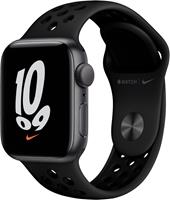 Apple Watch Nike SE (40mm) GPS mit Nike Sportarmband spacegrau/anthrazit/schwarz