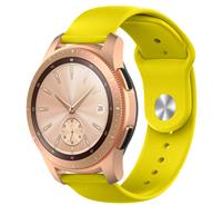 Strap-it Samsung Galaxy Watch sport band 41mm / 42mm (geel)
