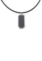 Firetti Ketting met hanger Moderne carbon-inlay Made in Germany