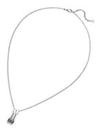 Jobo Kette mit Anhänger »Herrenkette«, Edelstahl 55 cm