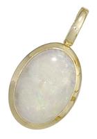 Jobo Kettenanhänger »Anhänger oval«, 585 Gold mit Opal-Cabochon