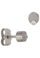 Jobo Paar Ohrstecker »Ohrringe mit Diamanten«, 950 Platin