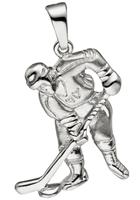 Jobo Kettenanhänger »Anhänger Eishockeyspieler«, 925 Silber