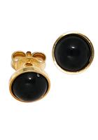 Jobo Paar Ohrstecker »Ohrringe mit Onyx«, 333 Gold