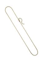 Jobo Edelstahlkette »Halskette«, Edelstahl goldfarben 46 cm 1,9 mm