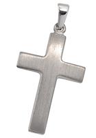 Jobo Kreuzanhänger »Anhänger Anhänger Kreuz«, 925 Silber