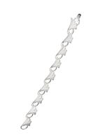 Jobo Silberarmband »Armband Ginko«, 925 Silber 19 cm