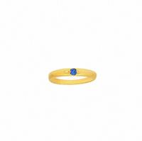 Adelia´s Anhänger Set »333 Gold Anhänger Taufring mit Safir Ø 10,1 mm«, 333 Gold Goldschmuck für Damen