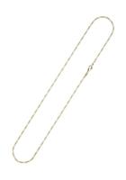 Jobo Goldkette »Figaro-Kette diamantiert«, 585 Gold 1,7 mm 45 cm