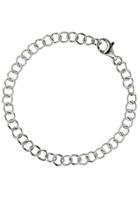 Jobo Silberarmband »Rund-Anker-Armband«, 925 Silber 19 cm