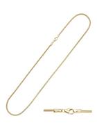 Jobo Goldkette »Schlangen-Kette«, 333 Gold 45 cm 2,4 mm