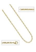 Jobo Goldkette »Dollar-Kette«, 333 Gold 45 cm 3,2 mm