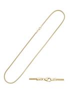 Jobo Goldkette »Schlangen-Kette«, 585 Gold 42 cm 1,9 mm