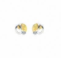 Adelia´s Paar Ohrhänger »585 Gold Ohrringe / Ohrstecker mit Zirkonia«, Goldschmuck für Damen