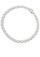 Jobo Silberarmband »Armband«, 925 Silber rhodiniert 21 cm