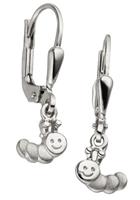 Jobo Paar Ohrhänger »Kinder-Ohrringe Raupe«, 925 Silber