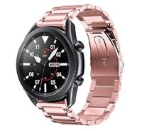 Strap-it Samsung Galaxy Watch 3 stalen band 45mm (rosé pink)