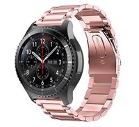 Strap-it Samsung Galaxy Watch 46mm stalen band (rosé pink)