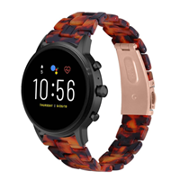 Strap-it Fossil Gen 5 resin band (lava)