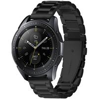 Spigen Modern Fit Steel Watch Band Voor De Samsung Galaxy Watch 42 Mm - Zwart