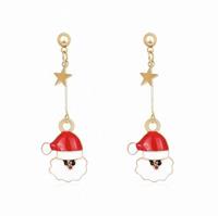Adelia´s Paar Ohrhänger »Ohrhänger Weihnachtsmann«, Weihnachtsschmuck