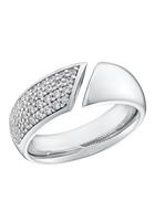 Joop Ring voor dames, sterling zilver 925, zirkonia (synth.)