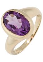 Jobo Goldring, 585 Gold mit Amethyst