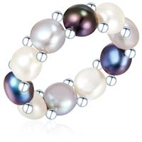 Valero Pearls Perlenring A1004, (1 tlg.), aus Süßwasser-Zuchtperlen