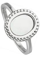 Jobo Fingerring »Ovaler Ring mit Perlmutt«, 925 Silber