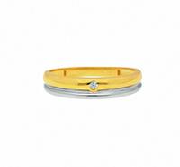 Adelia´s Fingerring »333 Gold Ring mit Zirkonia«, Goldschmuck für Damen
