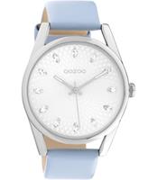 OOZOO Timepieces Horloge Blauw/Zilver | C10815